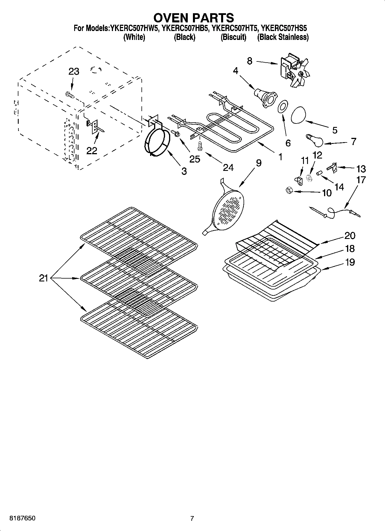 05 - OVEN PARTS