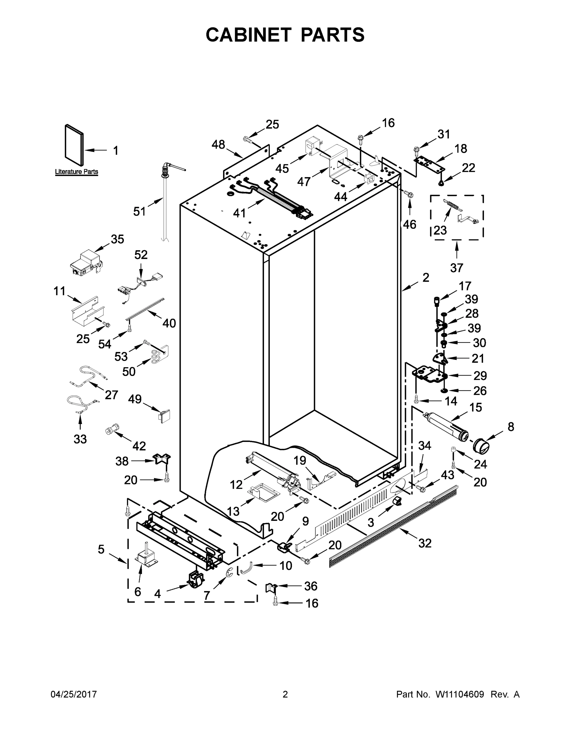 02 - CABINET PARTS
