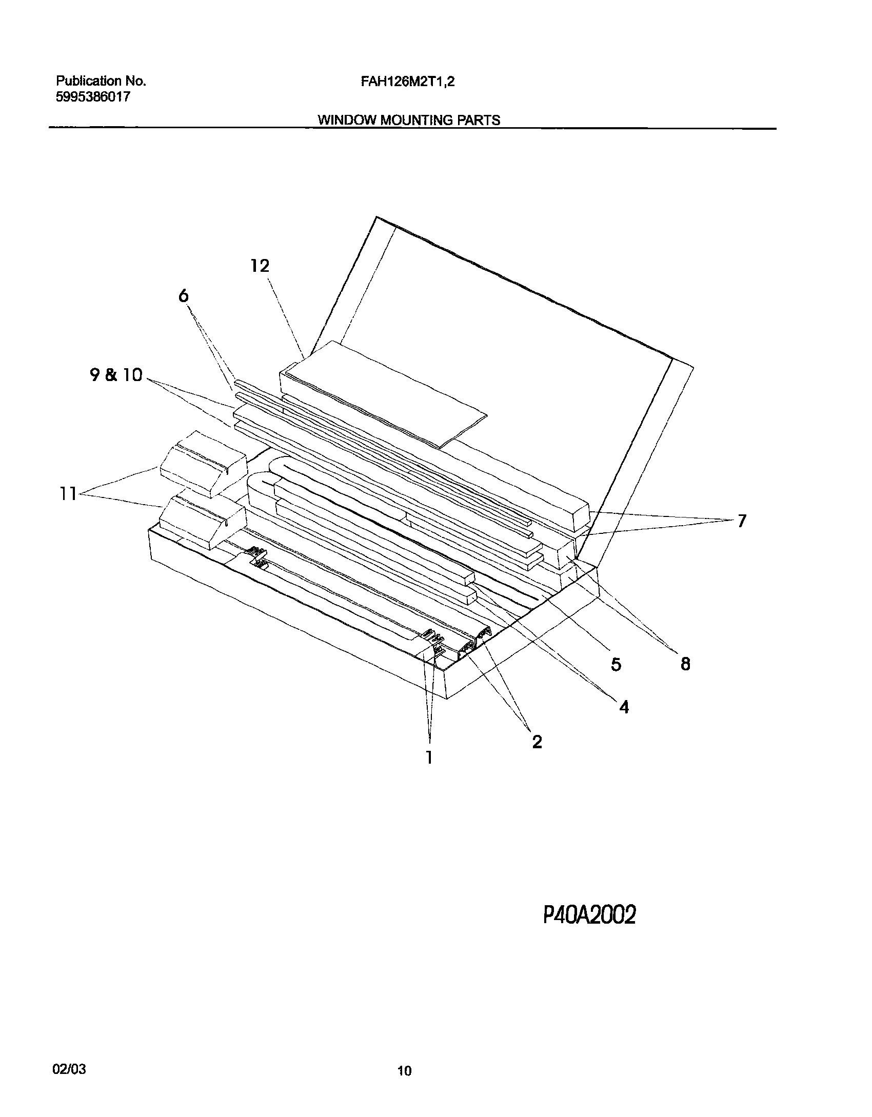 11 - WINDOW MOUNTING PARTS