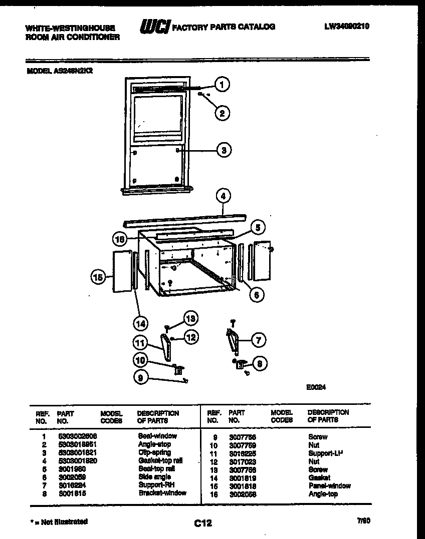 06 - CABINET AND INSTALLATION PARTS