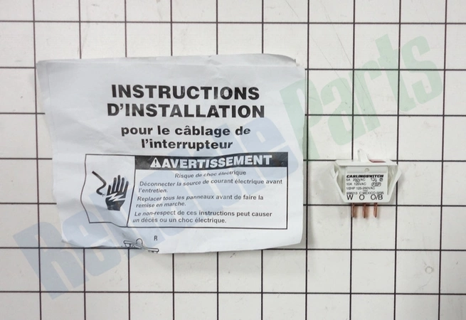 WP938213 Whirlpool Refrigerator Power Switch - Image 3