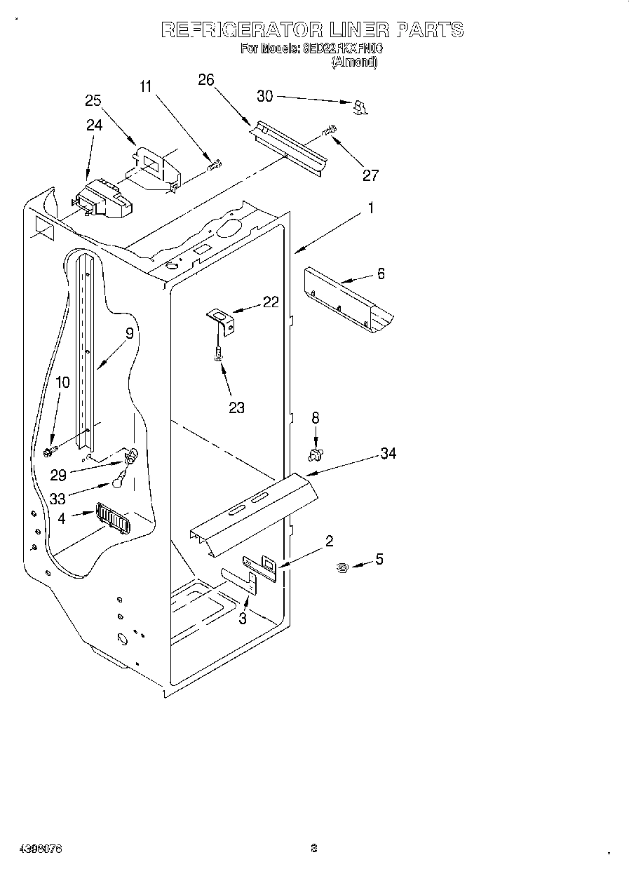 02 - REFRIGERATOR LINER