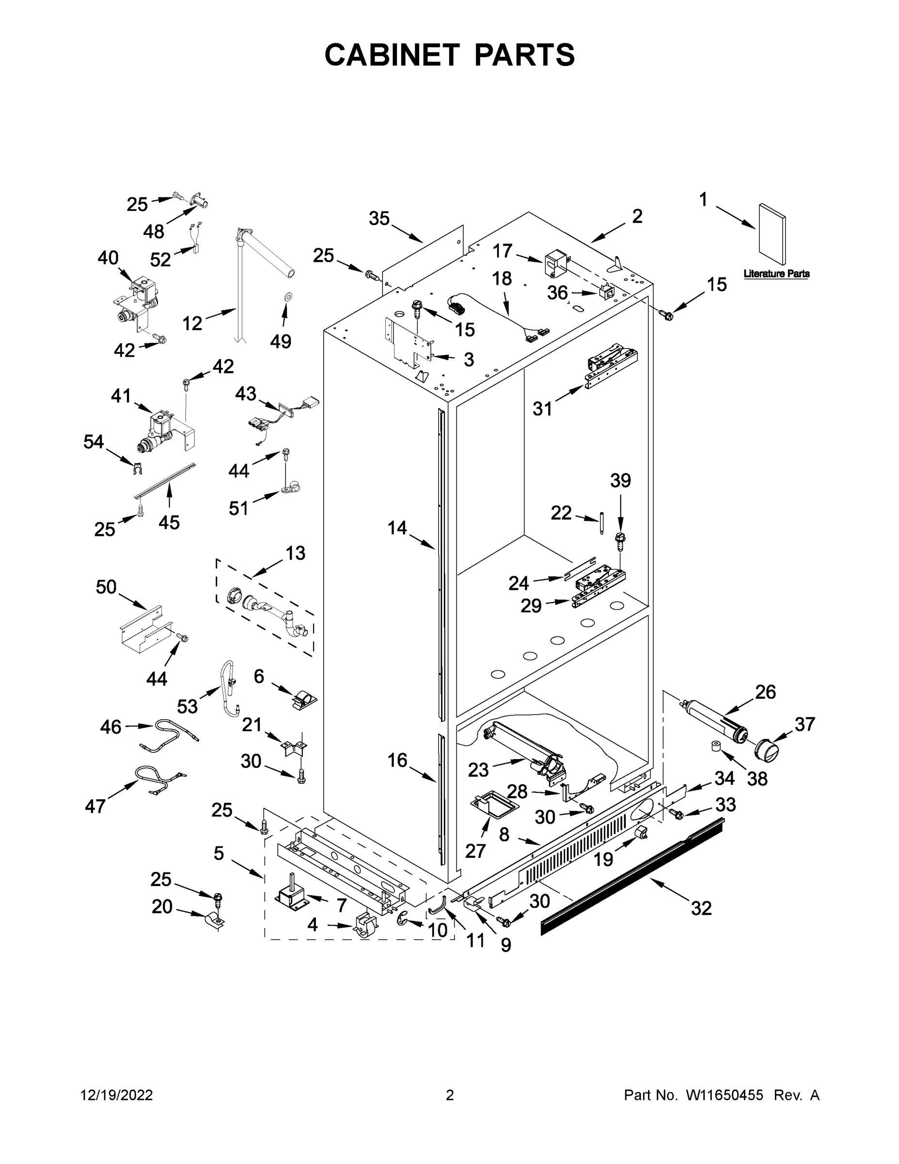 02 - CABINET PARTS