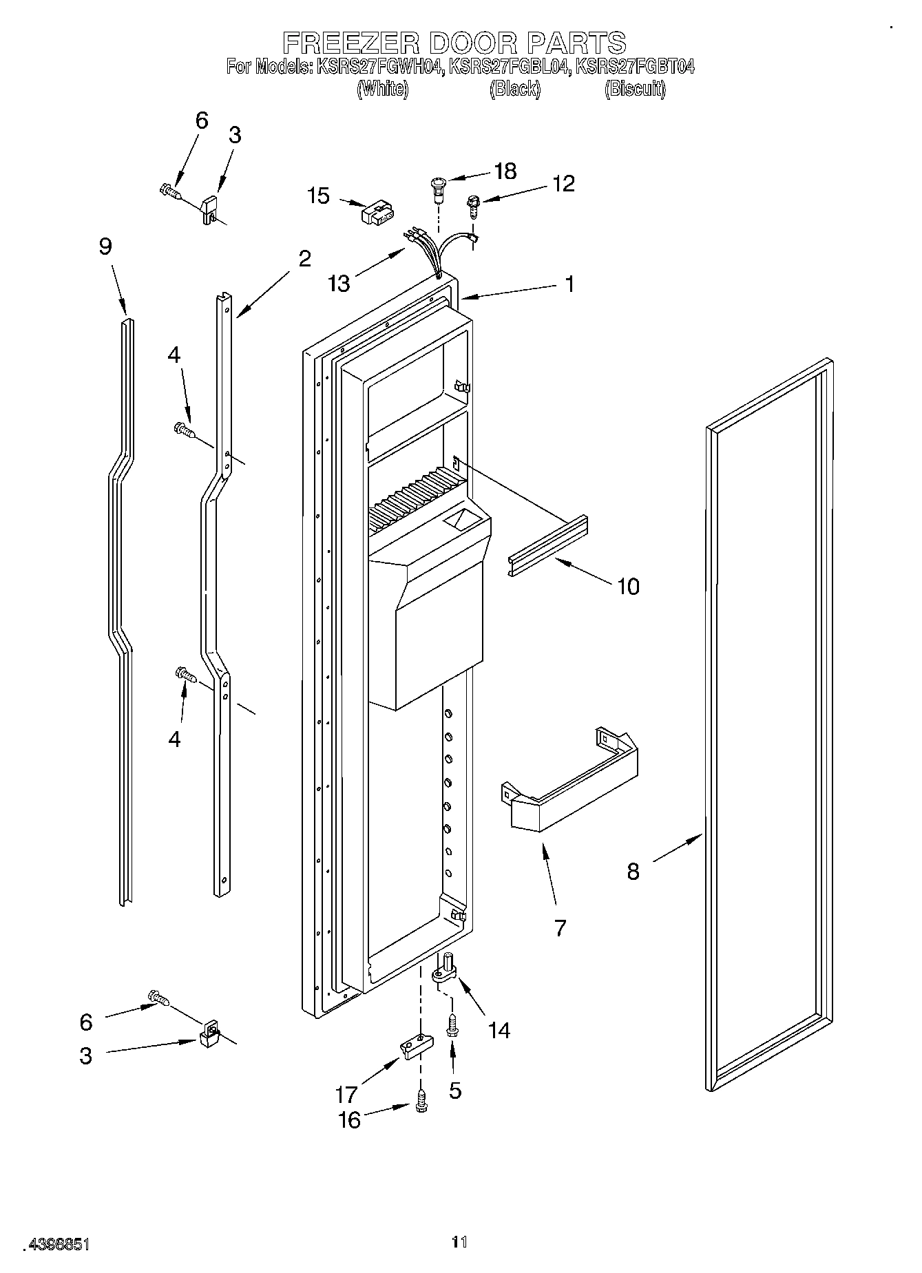 07 - FREEZER DOOR