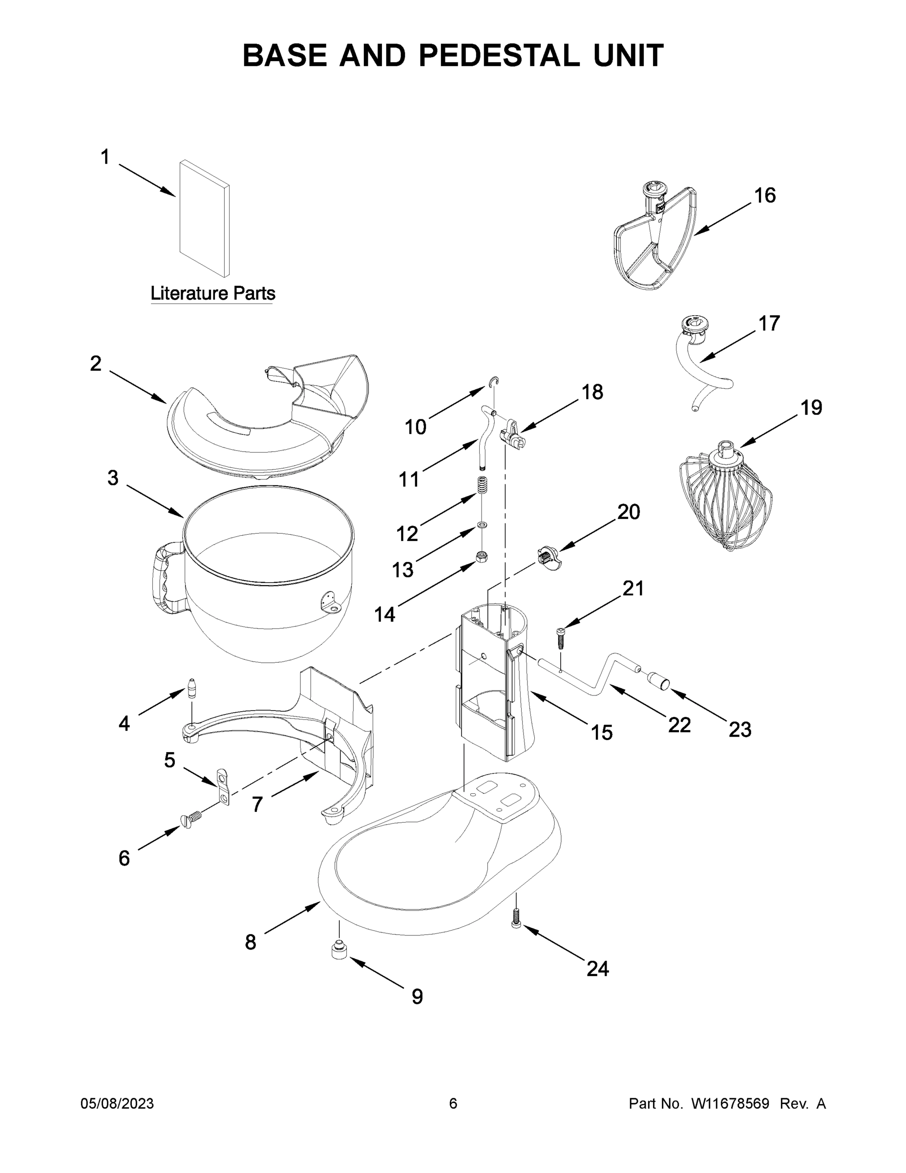 04 - BASE AND PEDESTAL UNIT