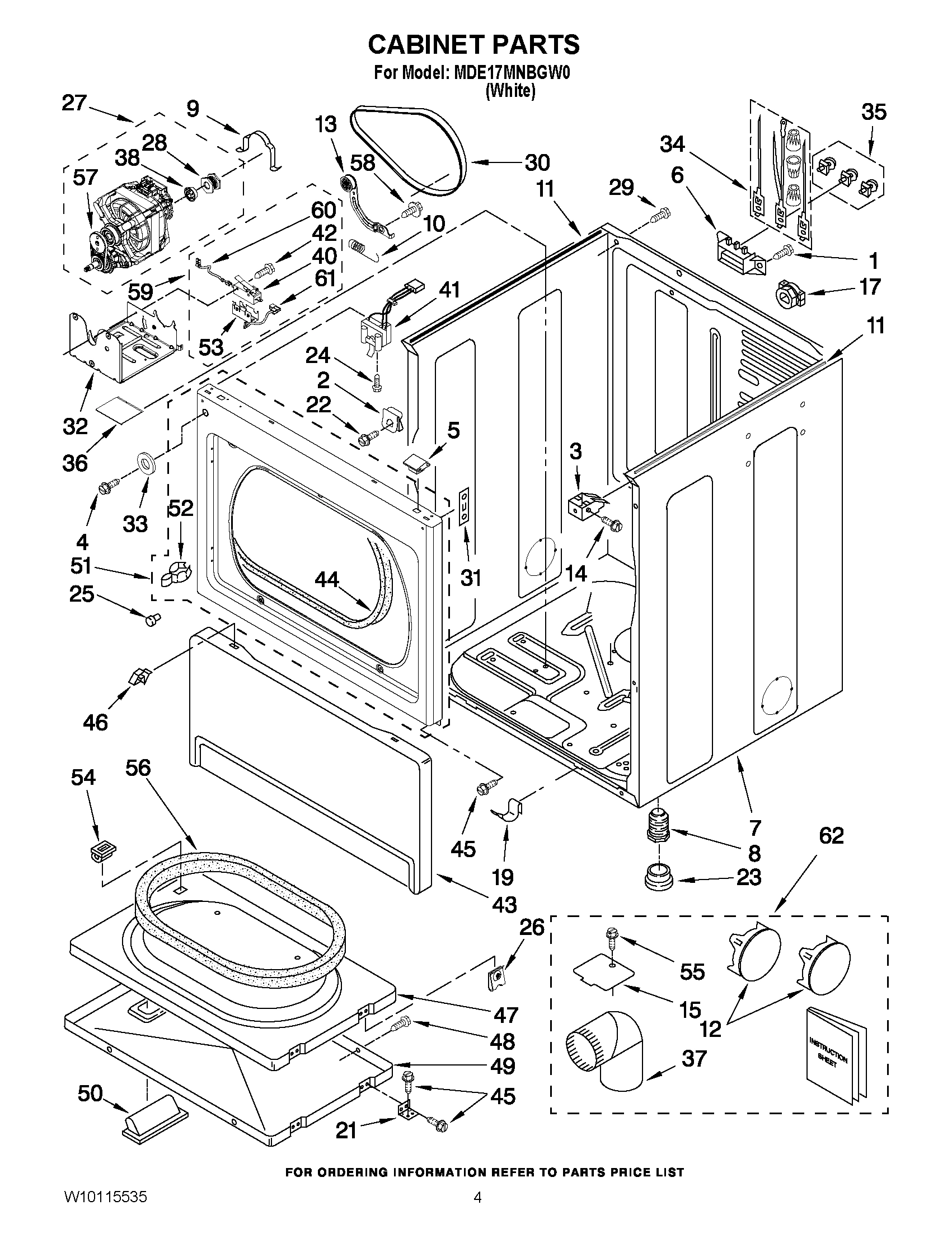02 - CABINET PARTS