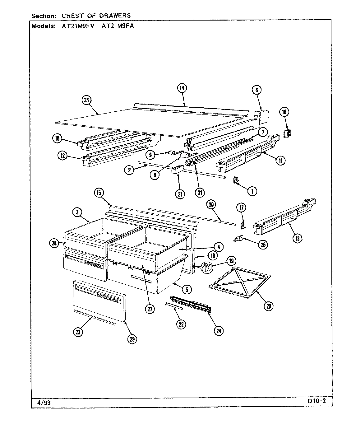 01 - CHEST OF DRAWERS