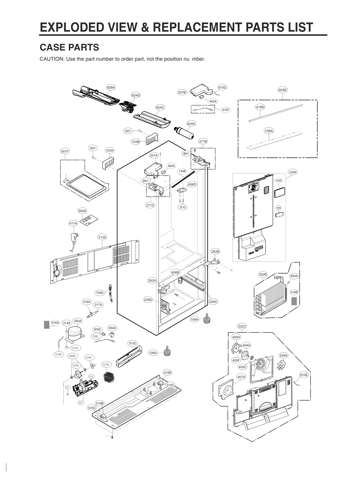 CASE PARTS