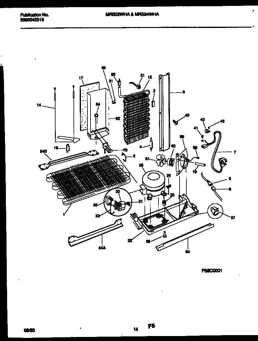 08 - SYSTEM AND AUTOMATIC DEFROST PARTS
