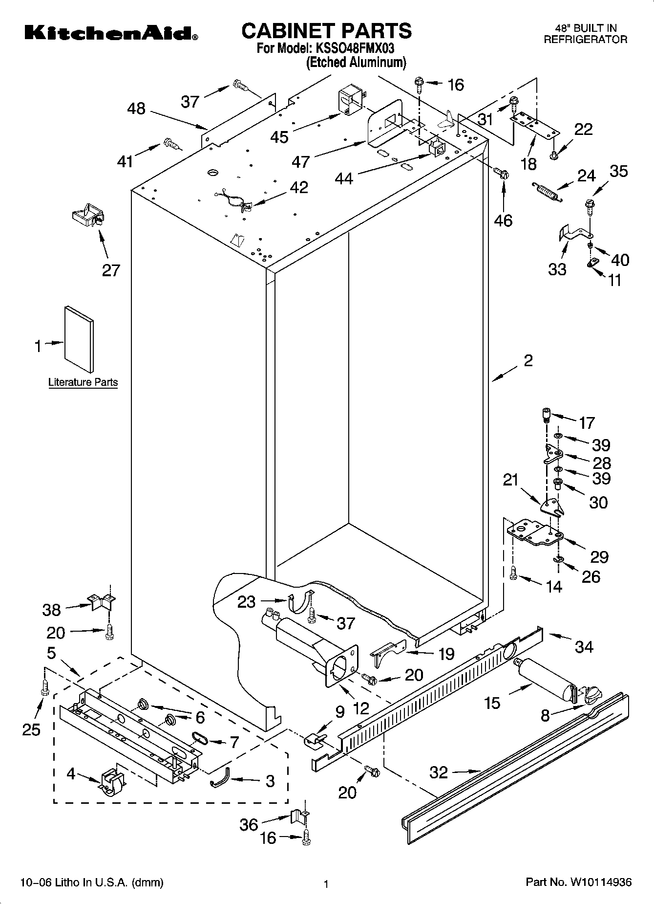 01 - CABINET PARTS