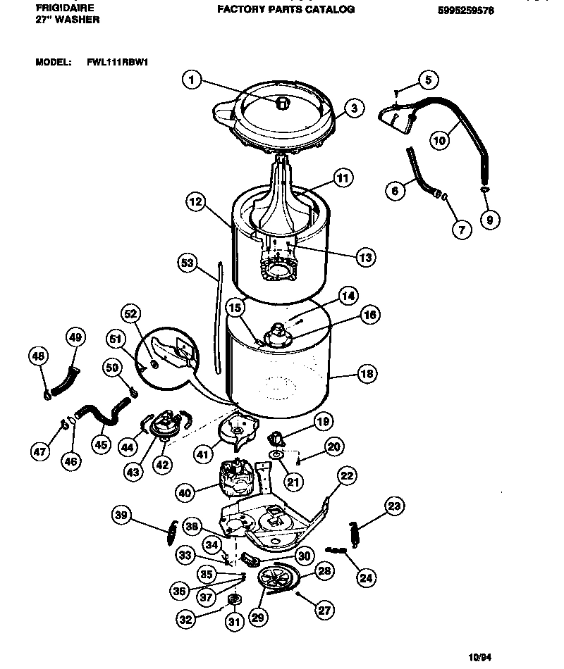 03 - TUBS, HOSES, MOTOR