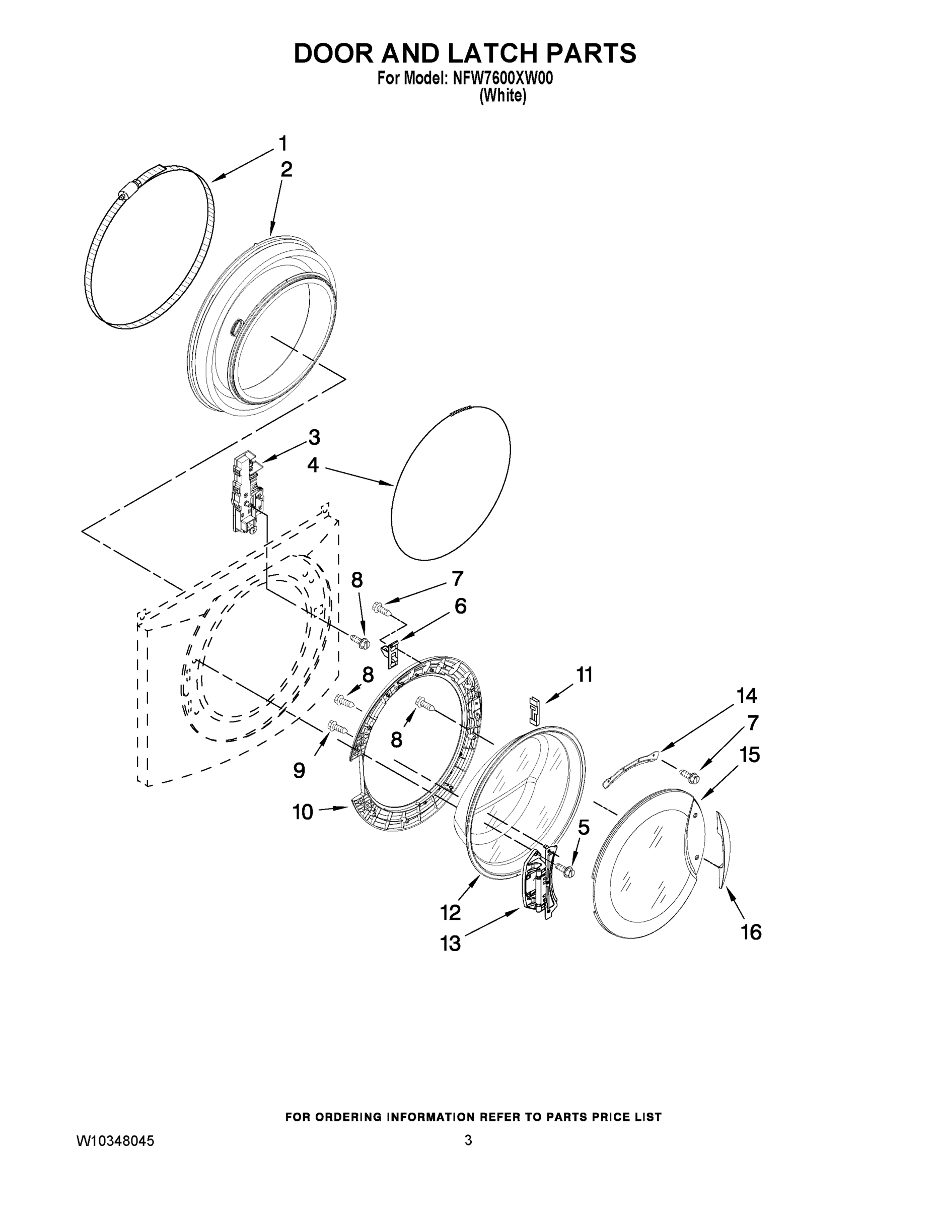 02 - DOOR AND LATCH PARTS