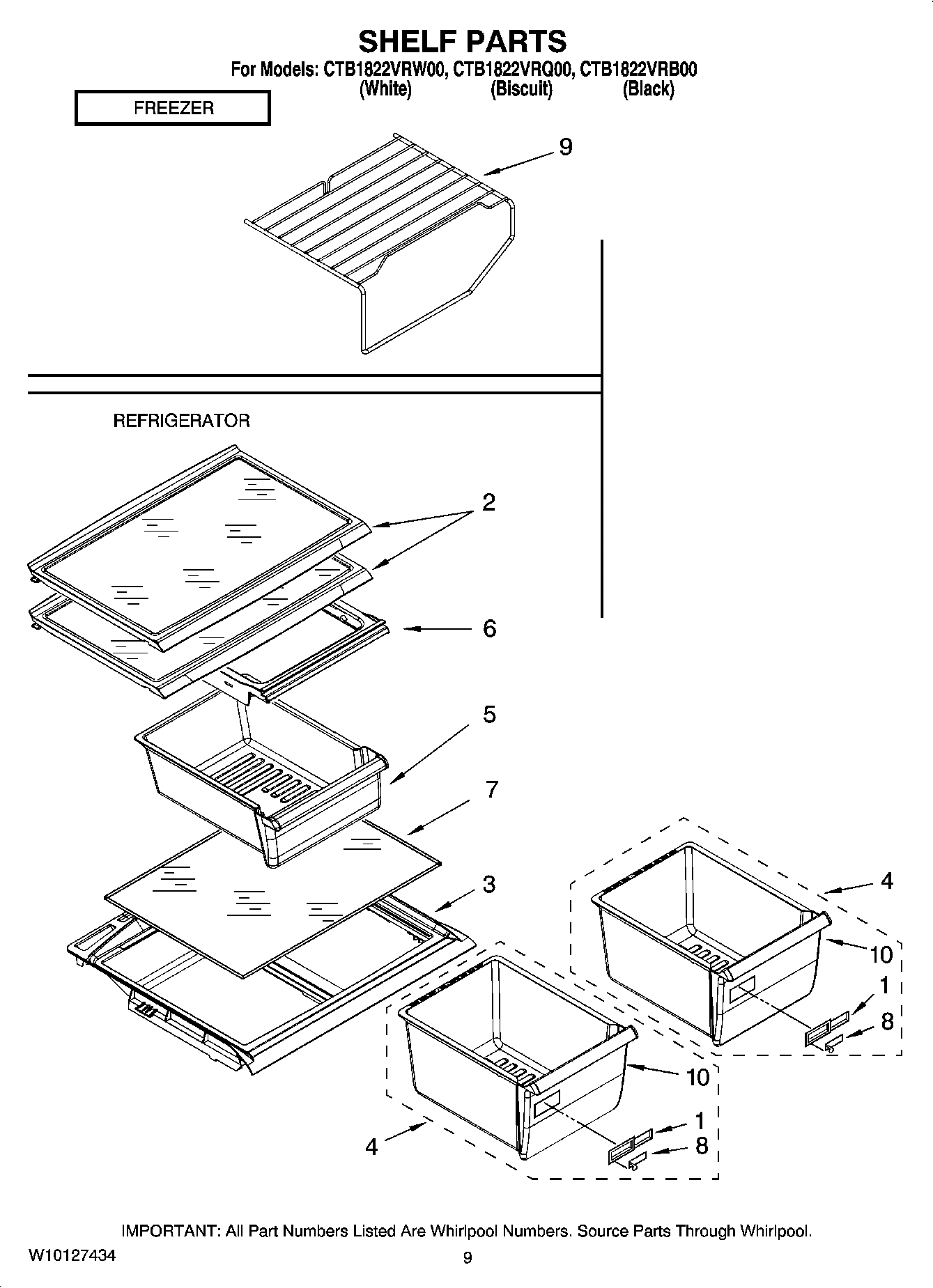 05 - SHELF PARTS, OPTIONAL PARTS