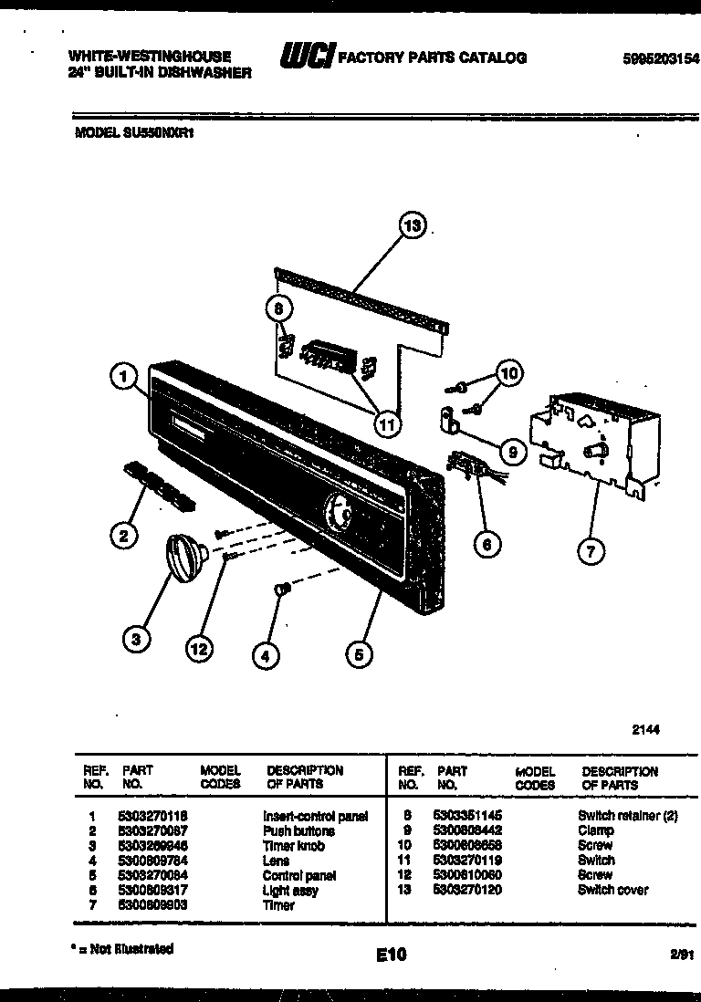 02 - CONSOLE AND CONTROL PARTS