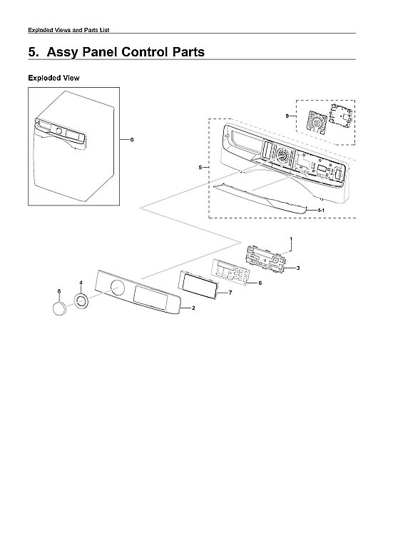 Control Panel Assembly