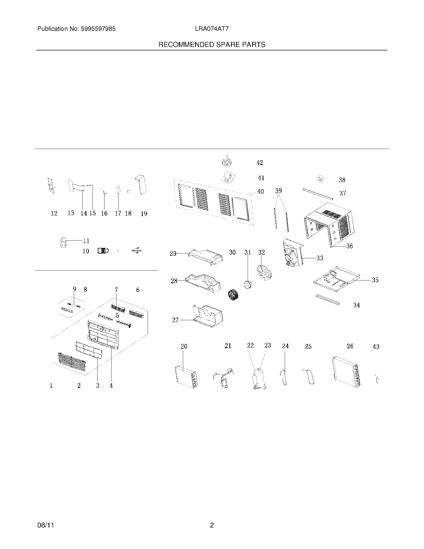 03 - RECOMMENDED SPARE PARTS