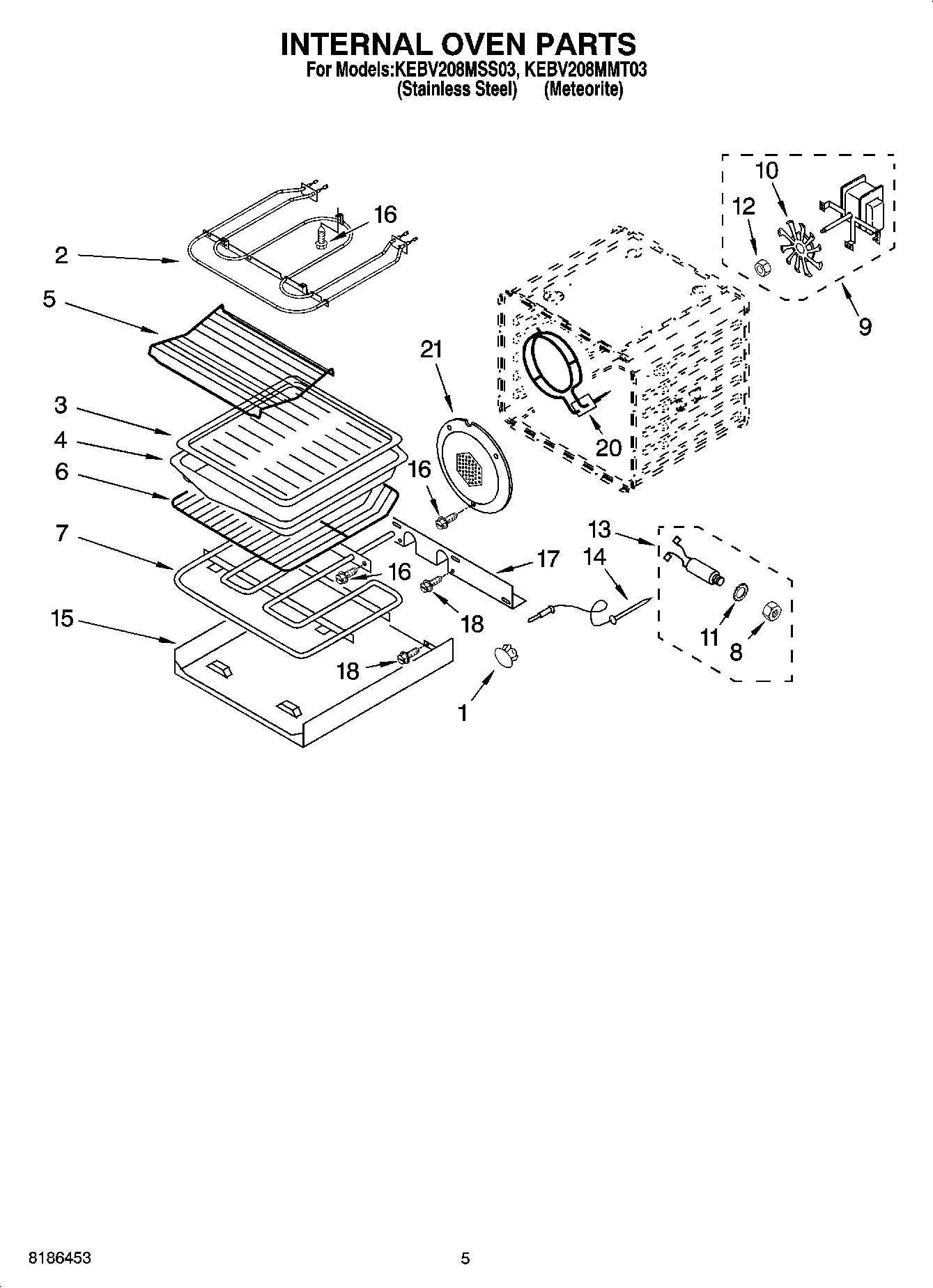 04 - INTERNAL OVEN PARTS