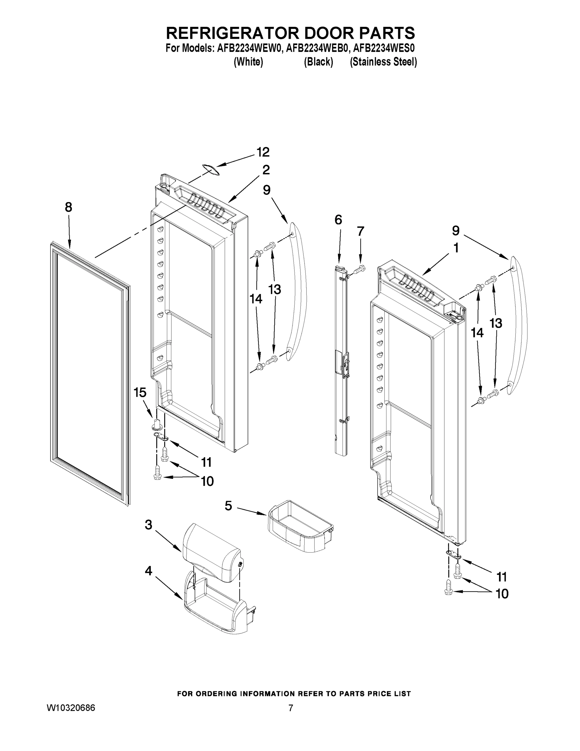 05 - REFRIGERATOR DOOR PARTS