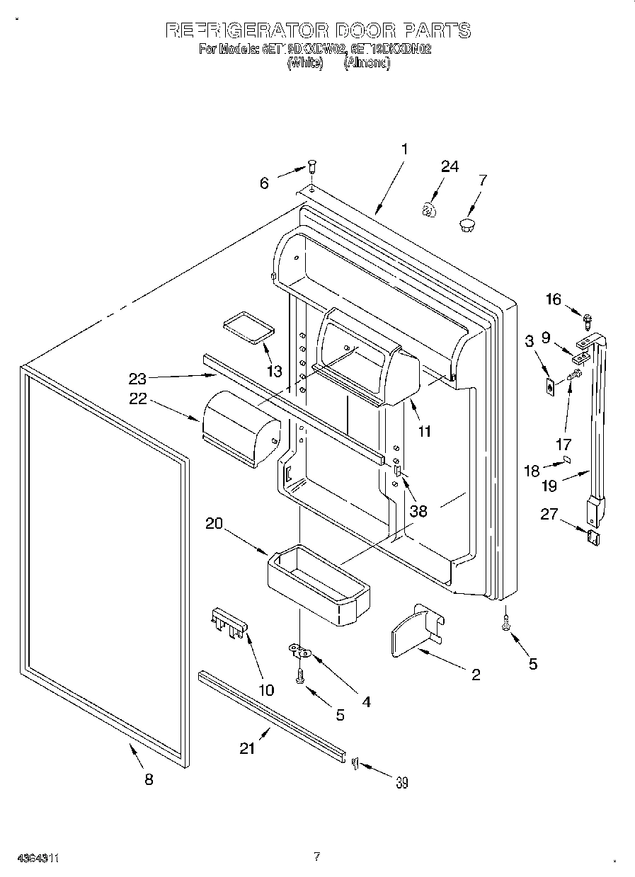 04 - REFRIGERATOR DOOR
