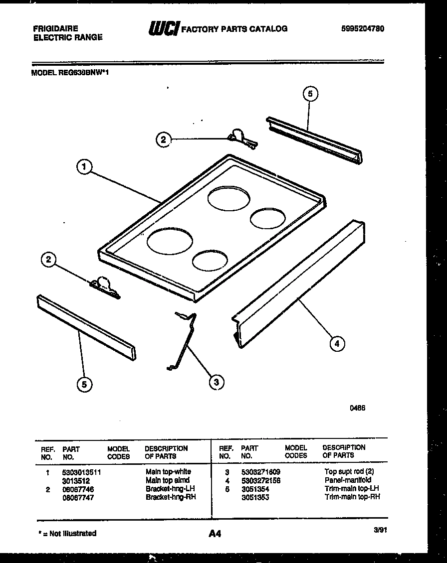 04 - COOKTOP PARTS
