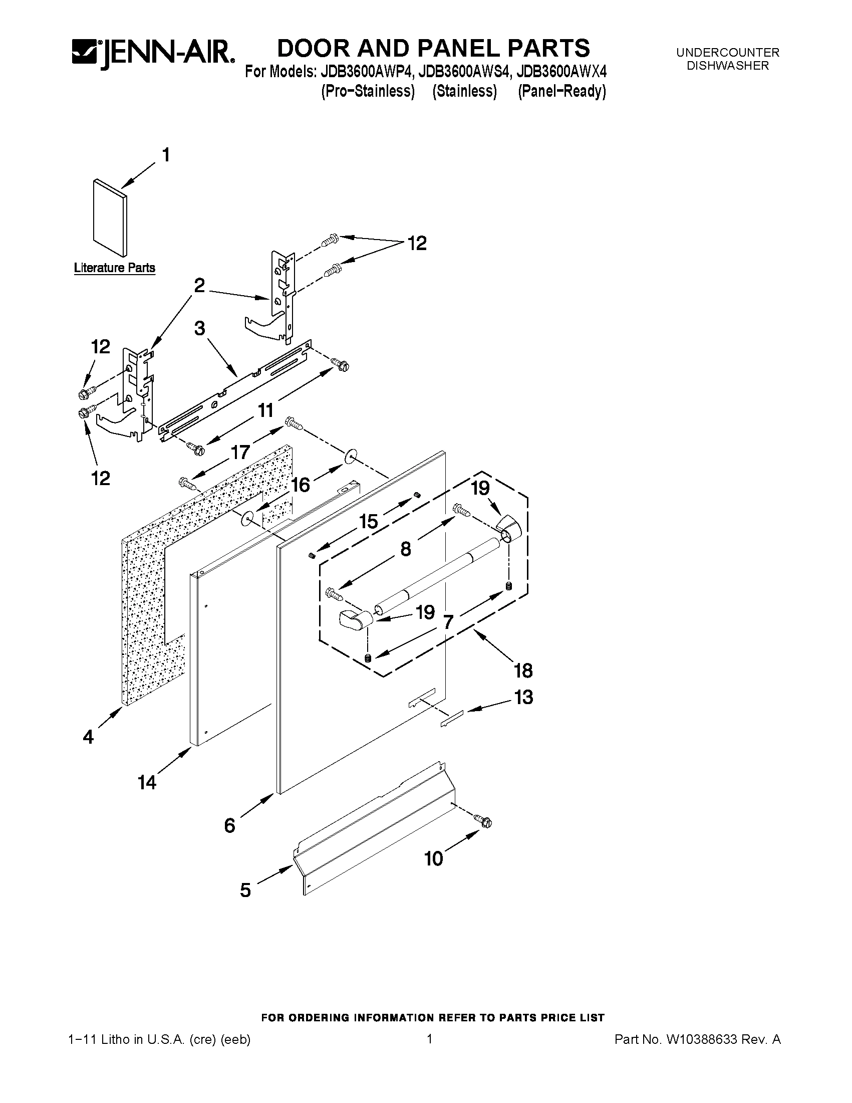 01 - DOOR AND PANEL PARTS