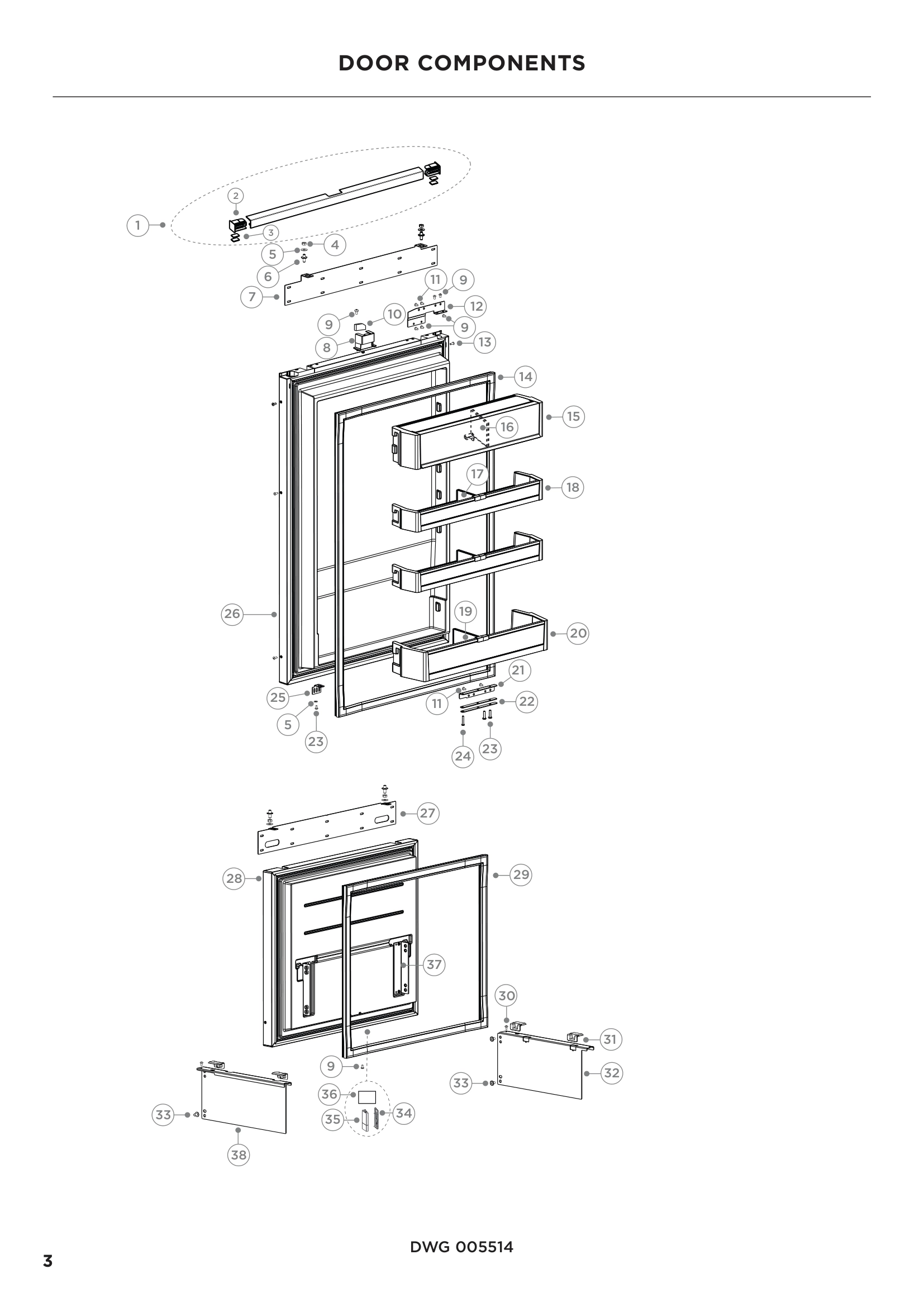 DOOR COMPONENTS