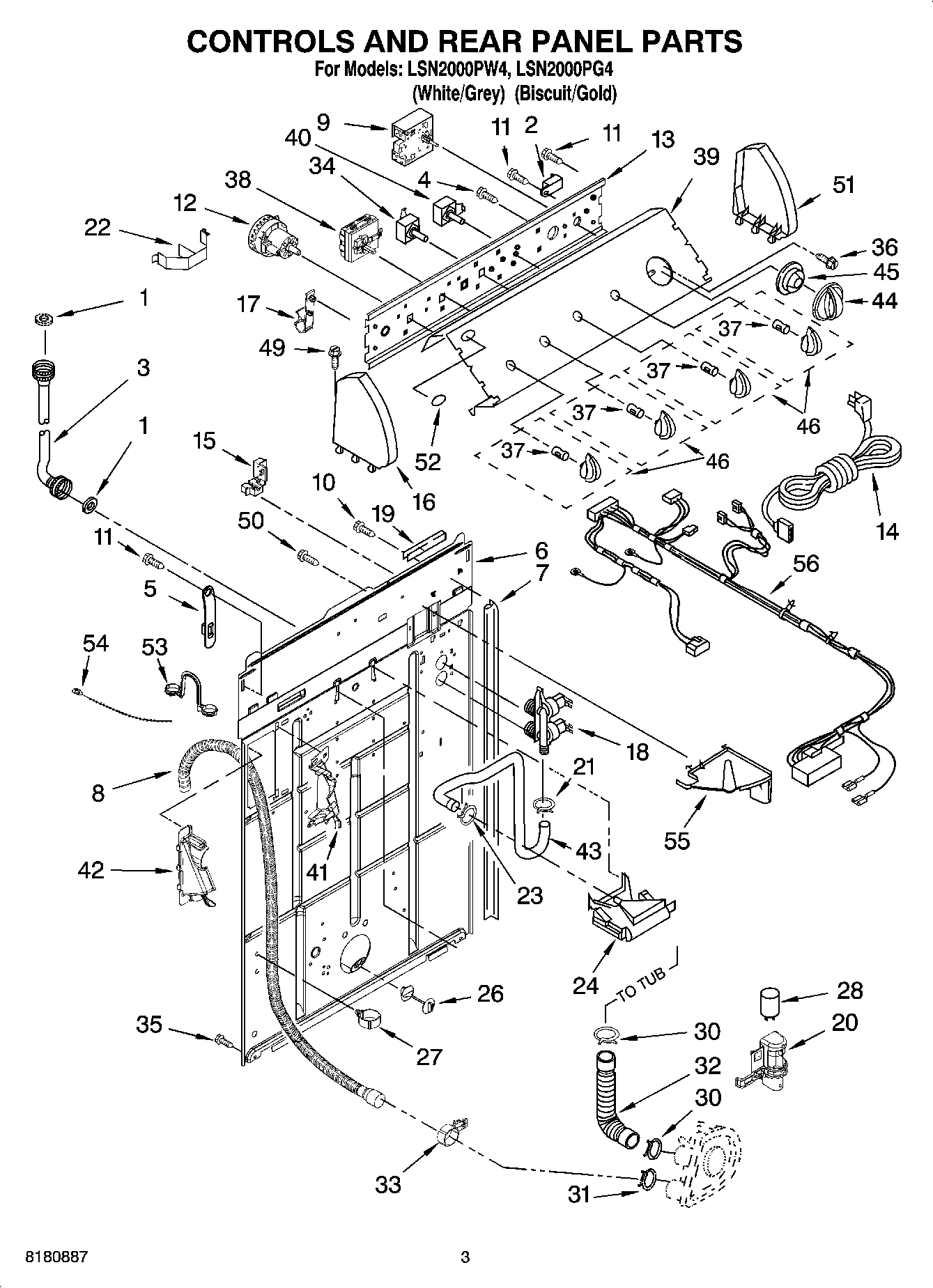02 - CONTROLS AND REAR PANEL PARTS