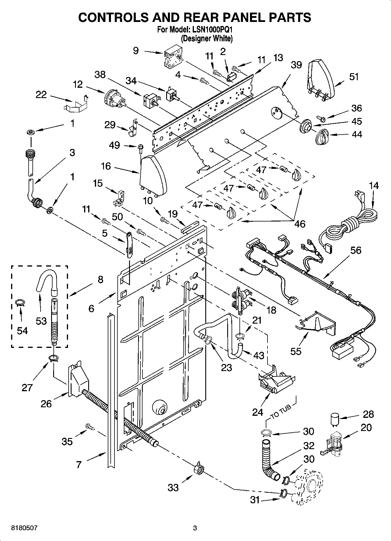 02 - CONTROLS AND REAR PANEL PARTS