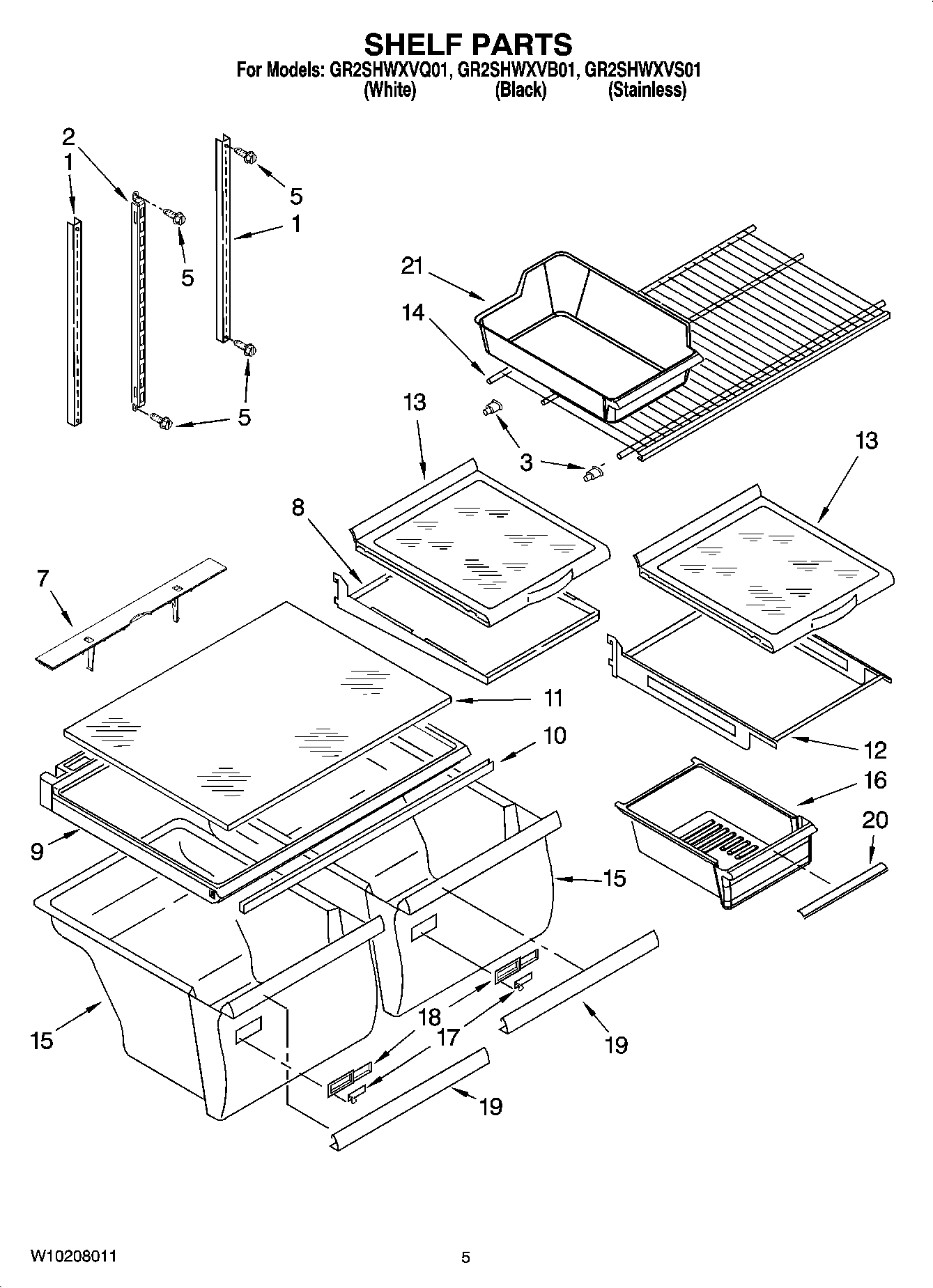 03 - SHELF PARTS