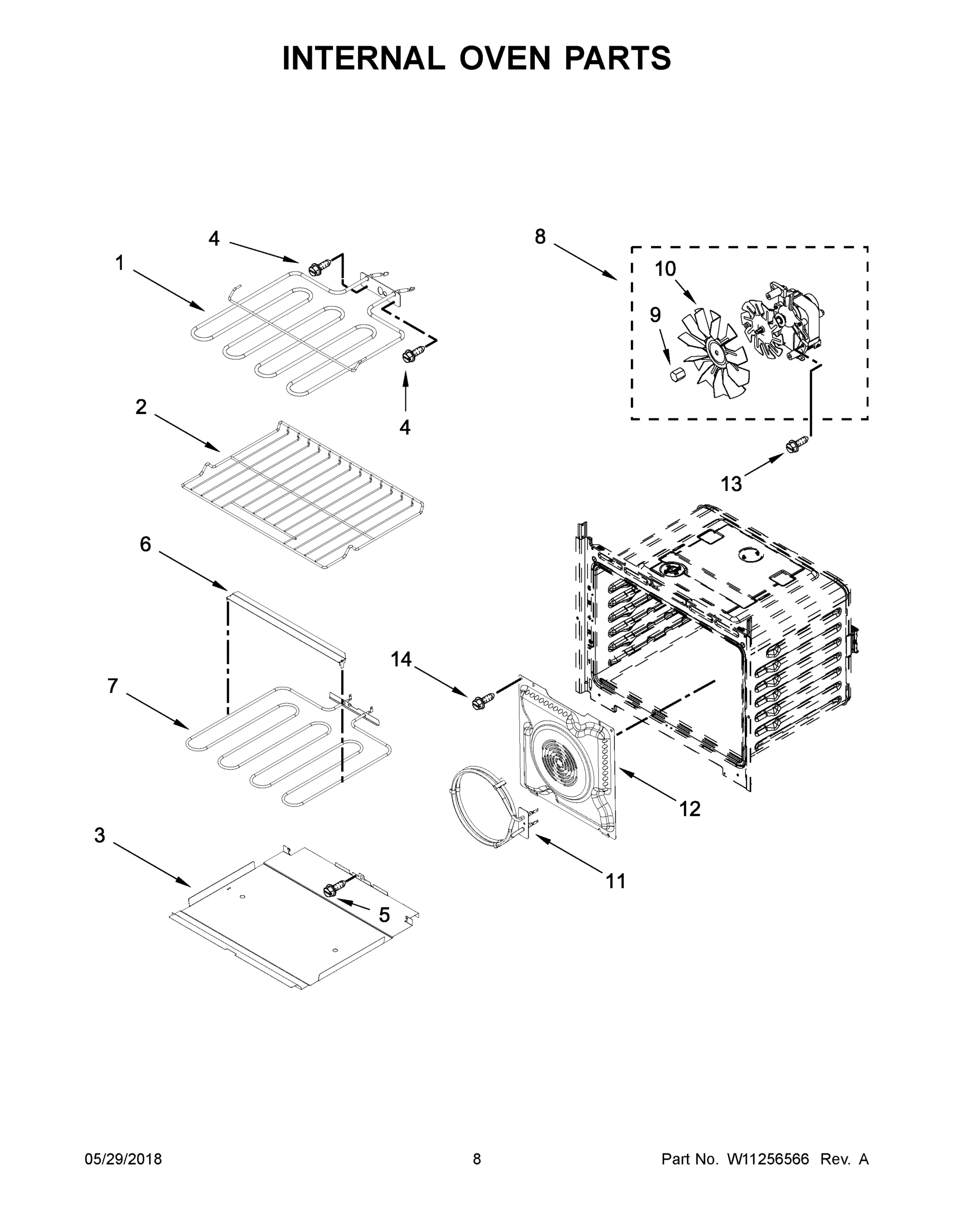 05 - INTERNAL OVEN PARTS