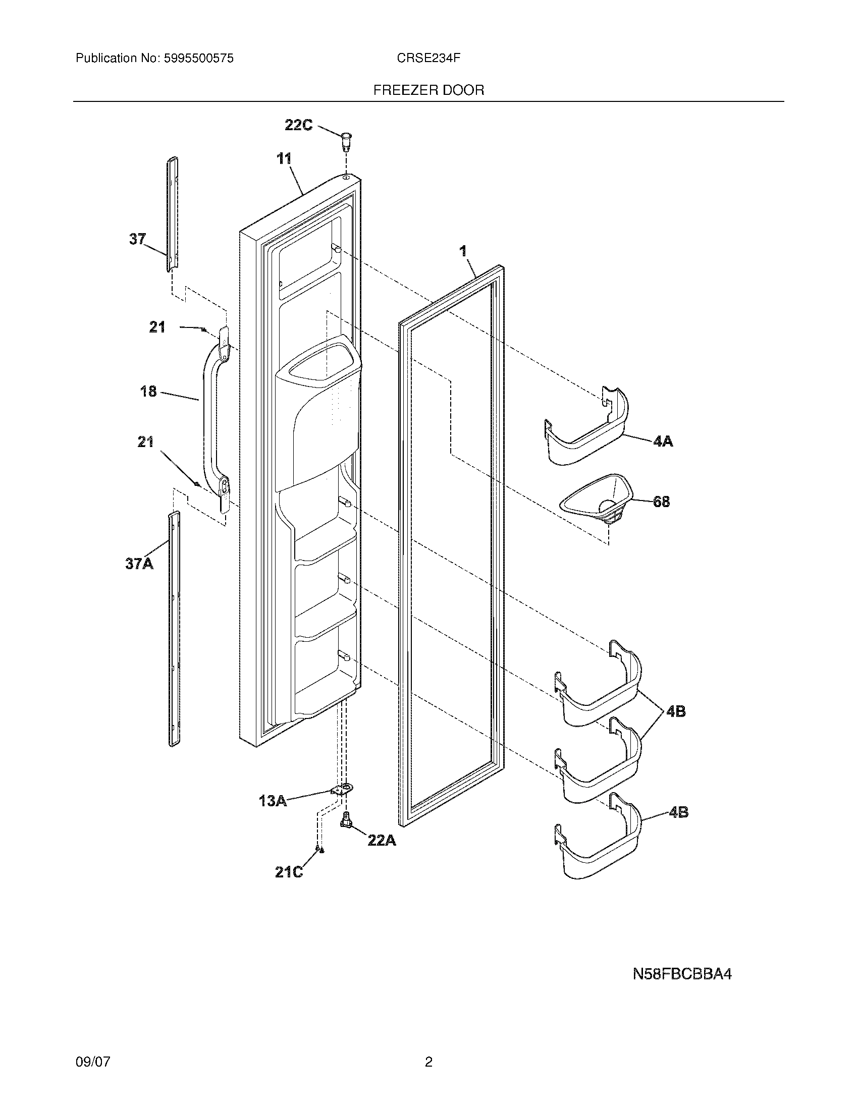 03 - FREEZER DOOR