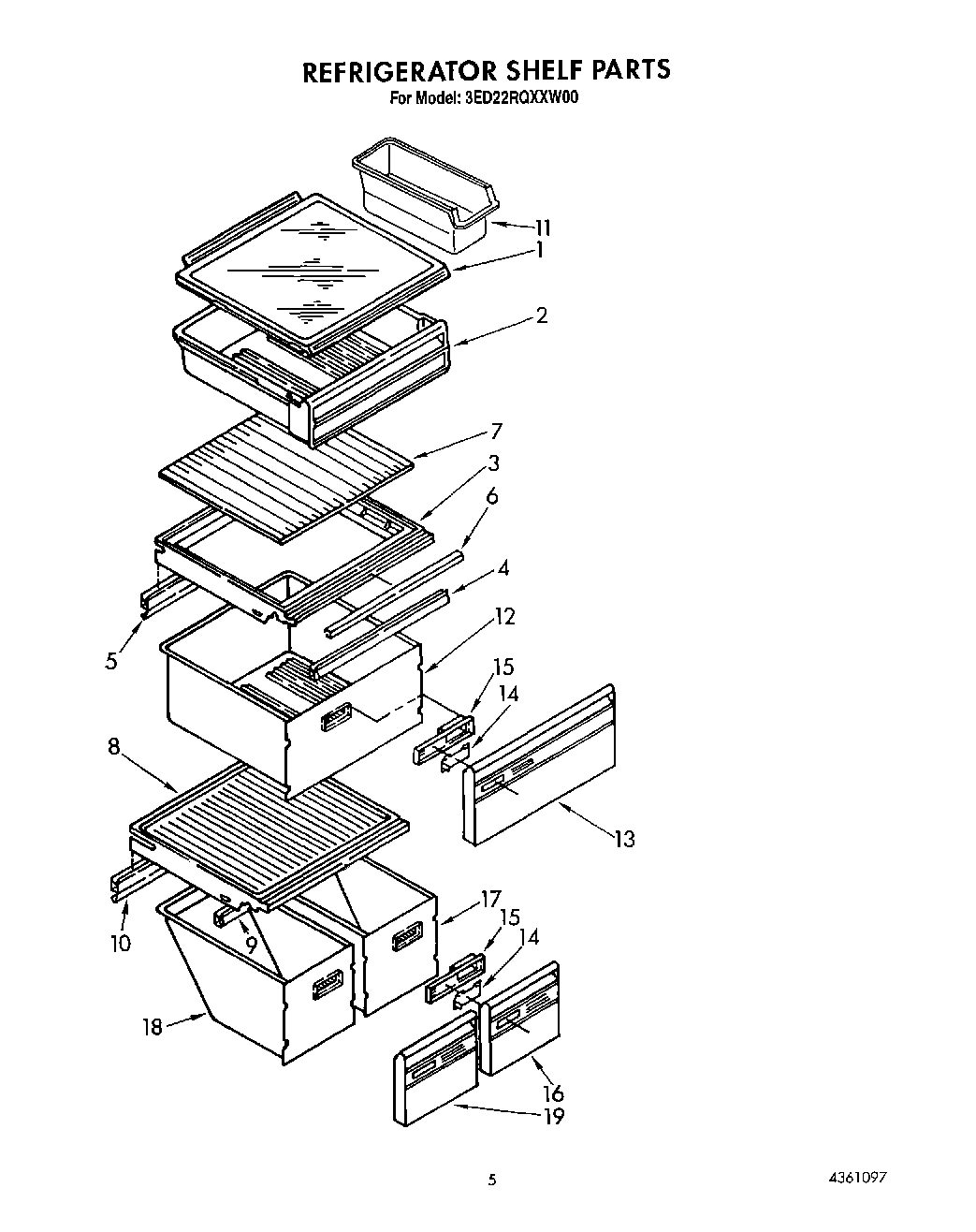 05 - REFRIGERATOR SHELF