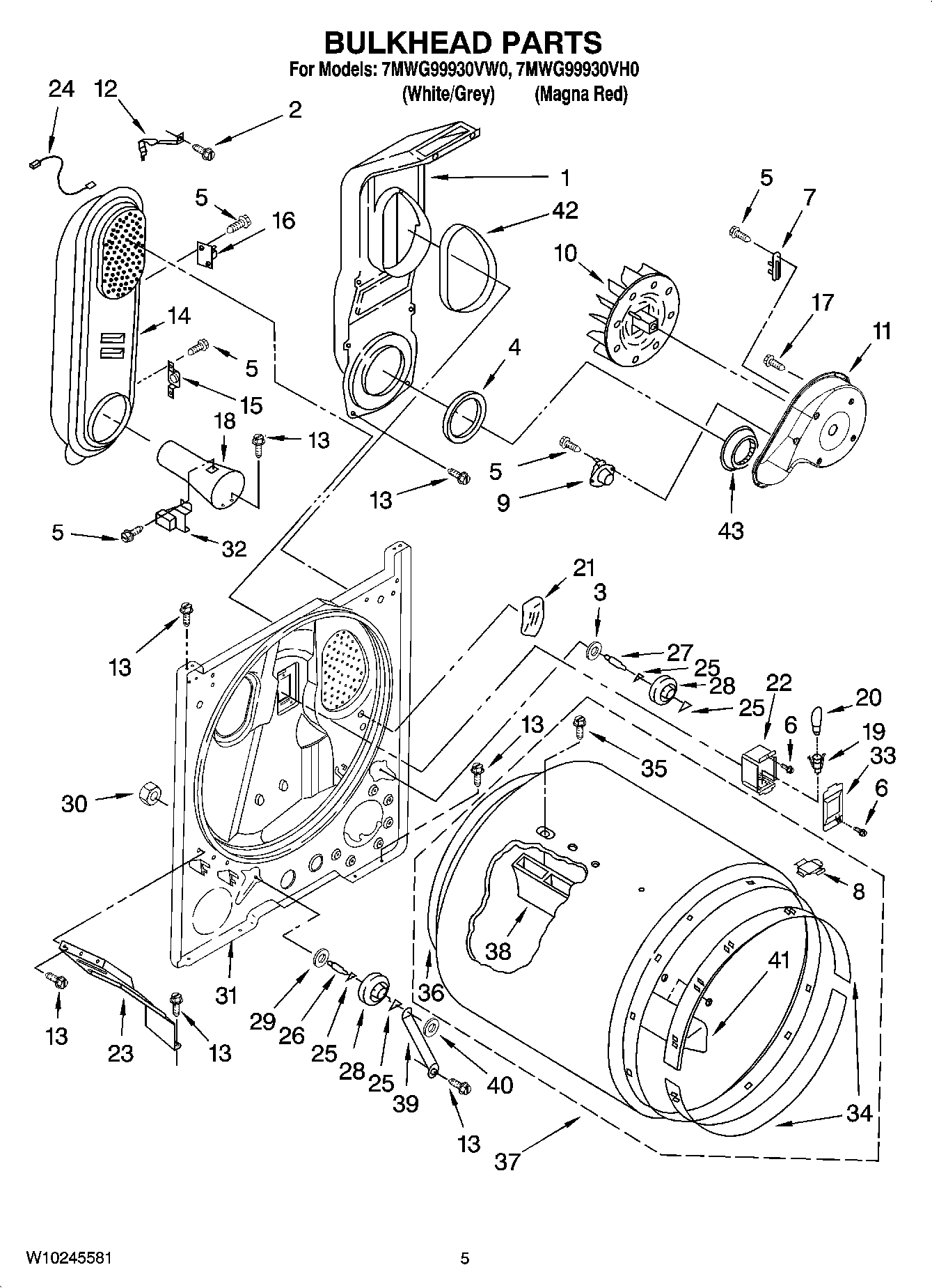 03 - BULKHEAD PARTS