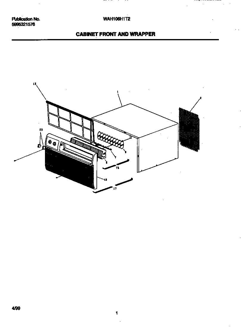 02 - CABINET FRONT/WRAPPER