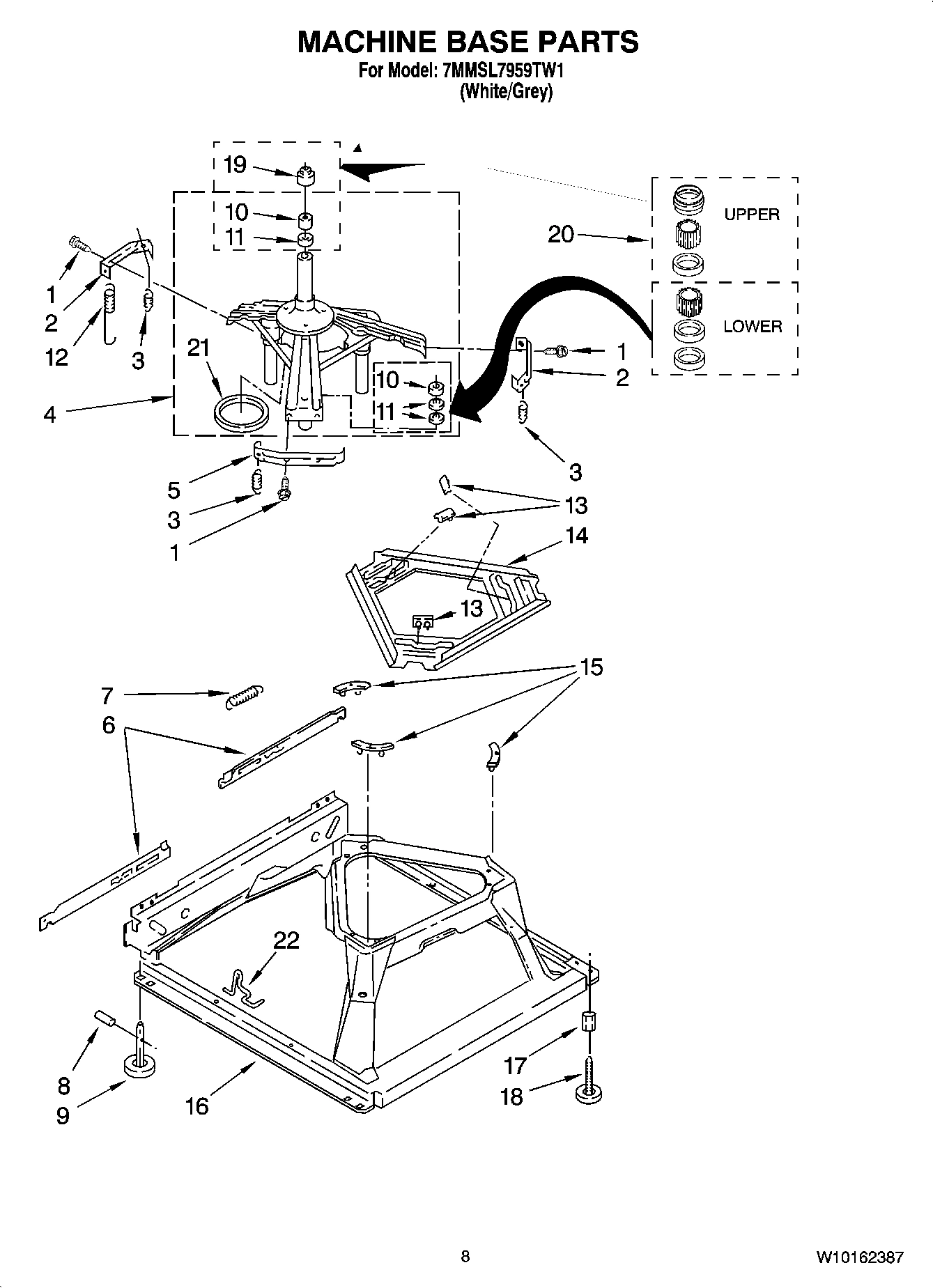 05 - MACHINE BASE PARTS