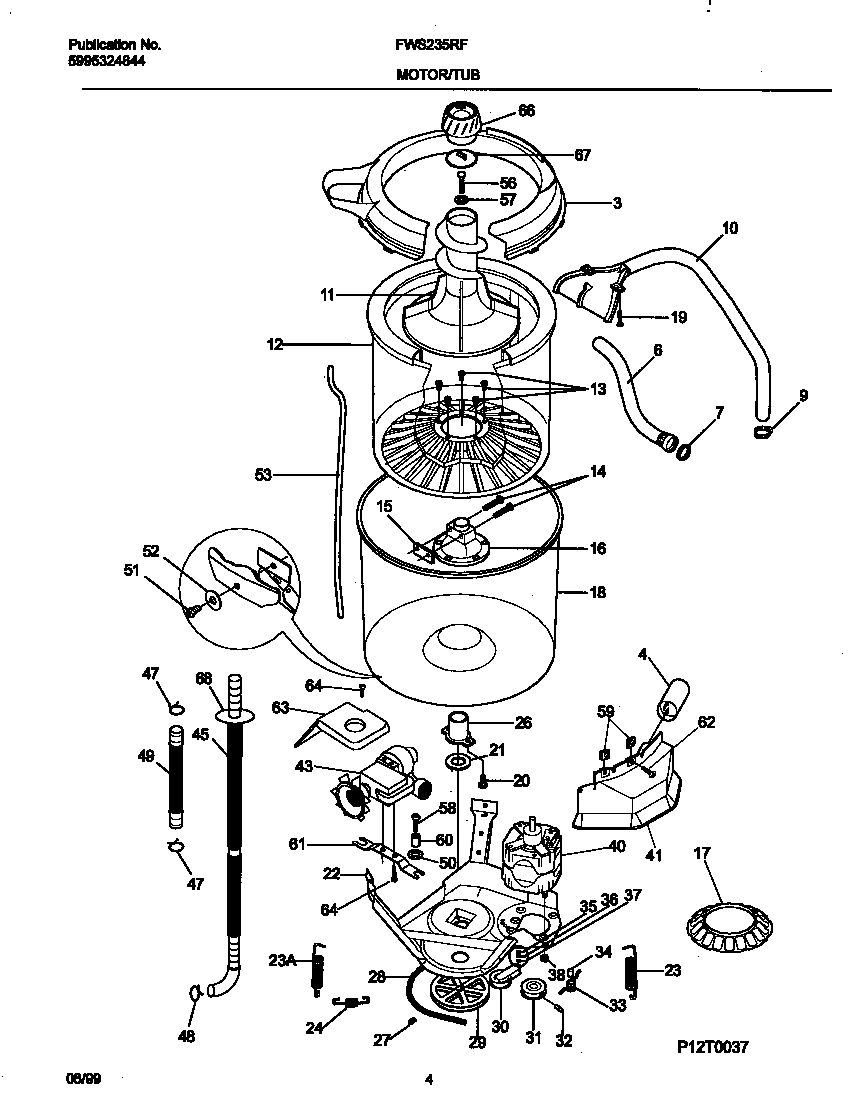 03 - P12T0037 WSHR MTR,HOSE