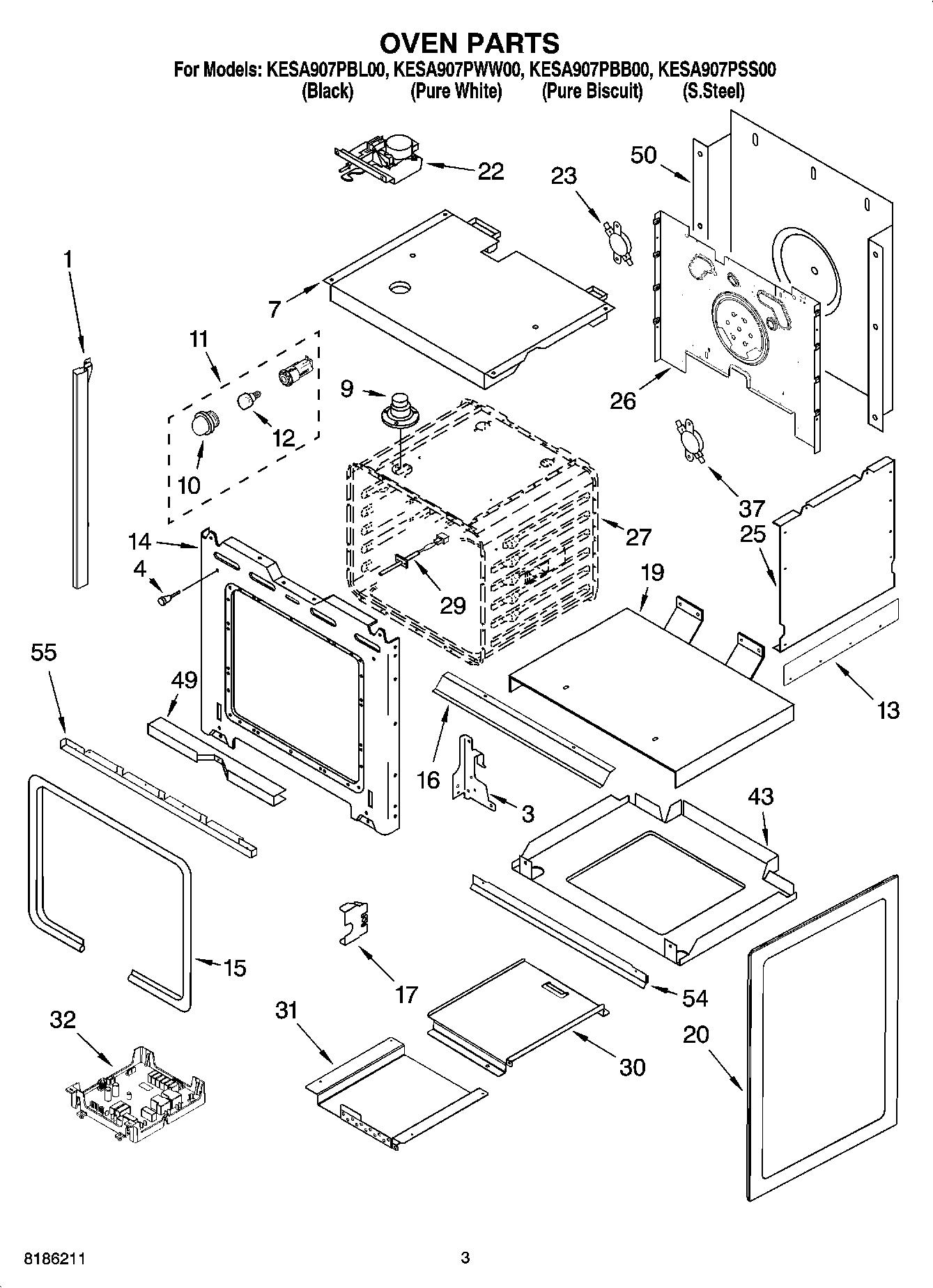 03 - OVEN PARTS