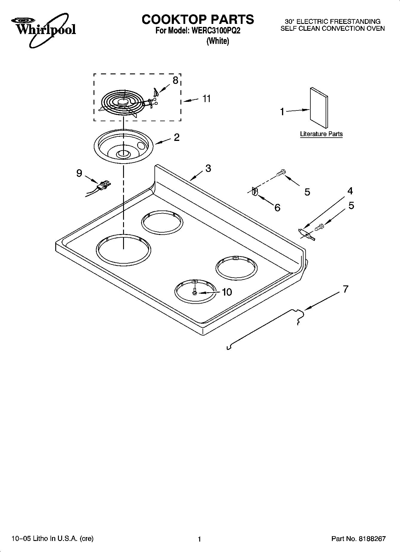 01 - COOKTOP PARTS