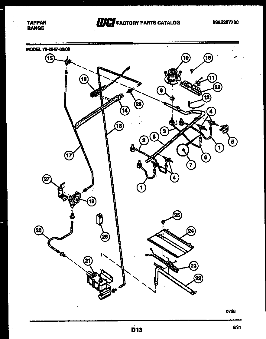 08 - BURNER, MANIFOLD AND GAS CONTROL