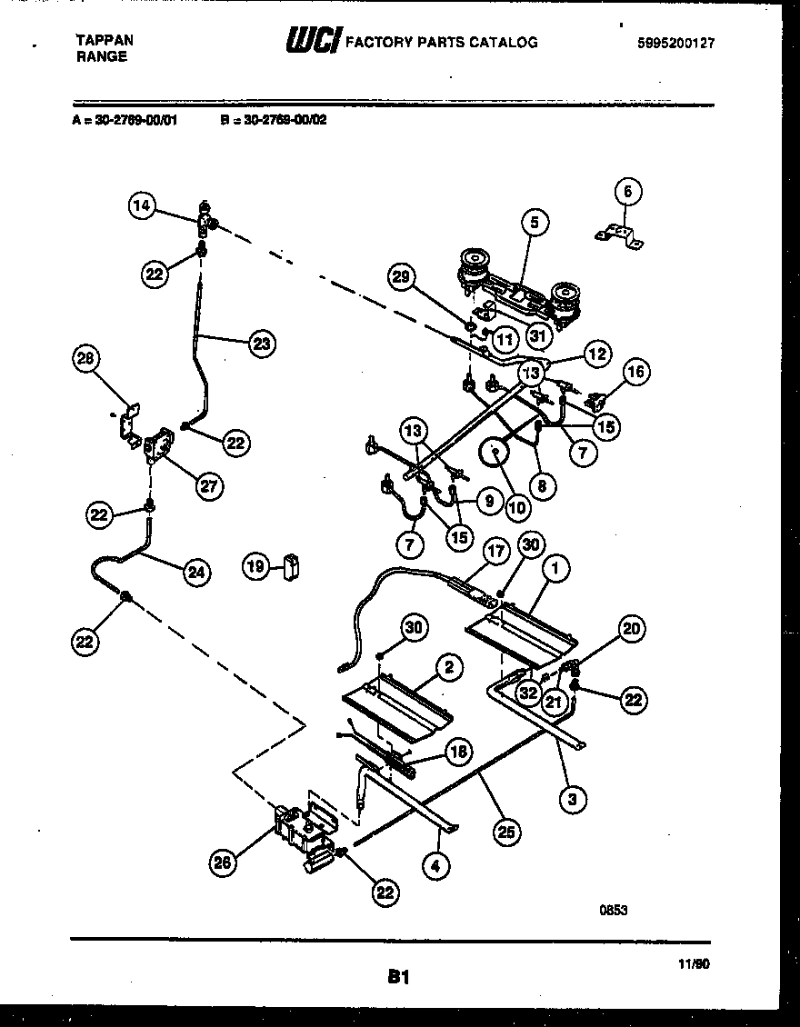05 - BURNER, MANIFOLD AND GAS CONTROL