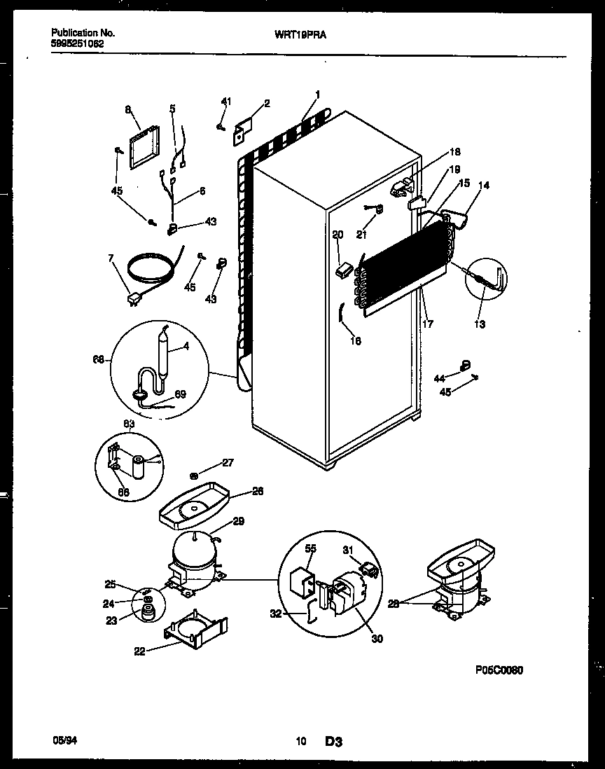 06 - SYSTEM AND AUTOMATIC DEFROST PARTS