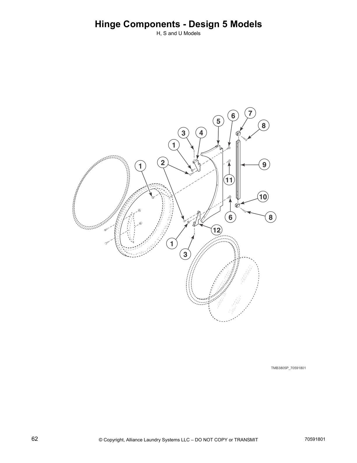 Hinge Components - Design 5 Models