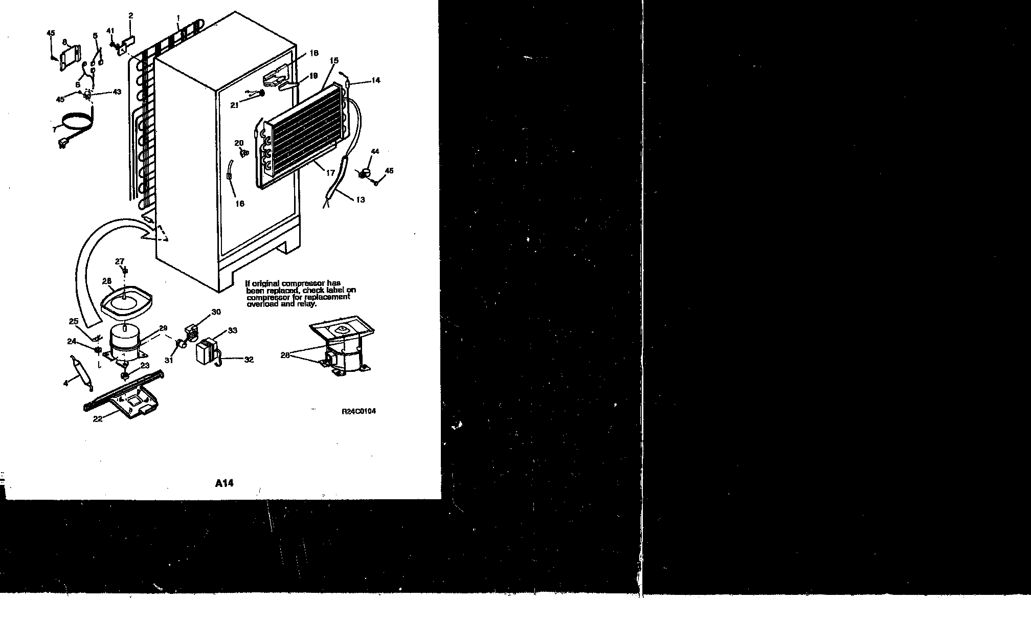 08 - SYSTEM AND AUTOMATIC DEFROST PARTS