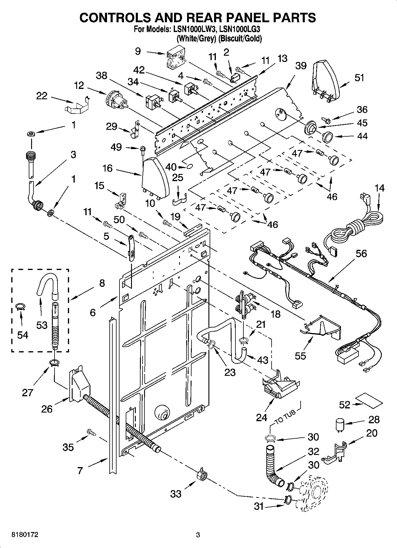 02 - CONTROLS AND REAR PANEL PARTS