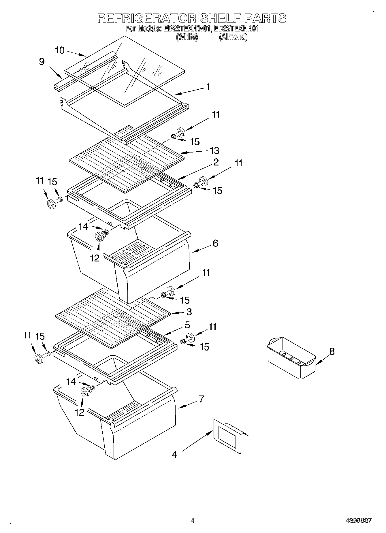 03 - REFRIGERATOR SHELF