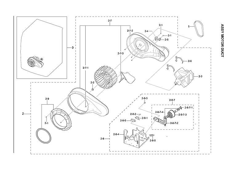 Motor Duct Assembly