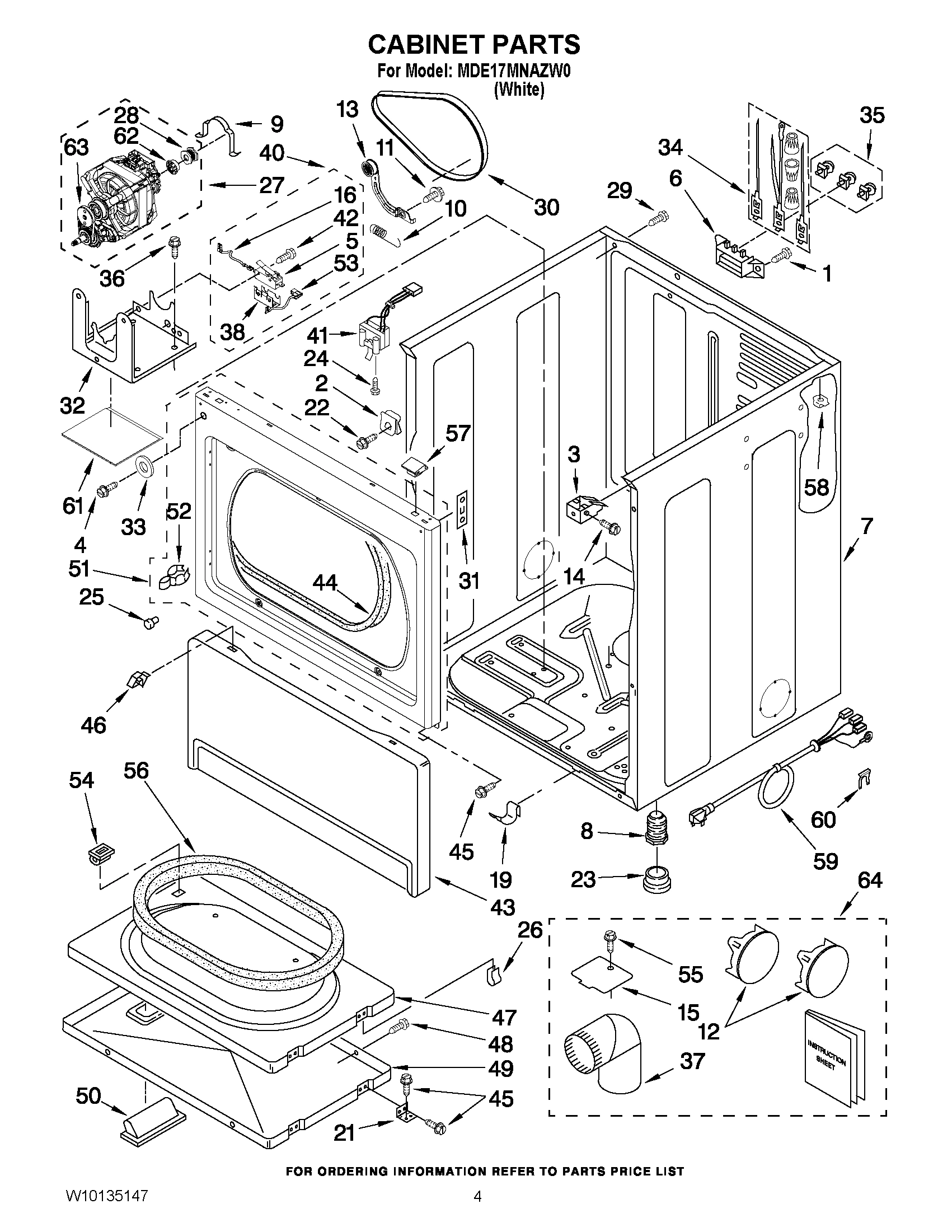 02 - CABINET PARTS