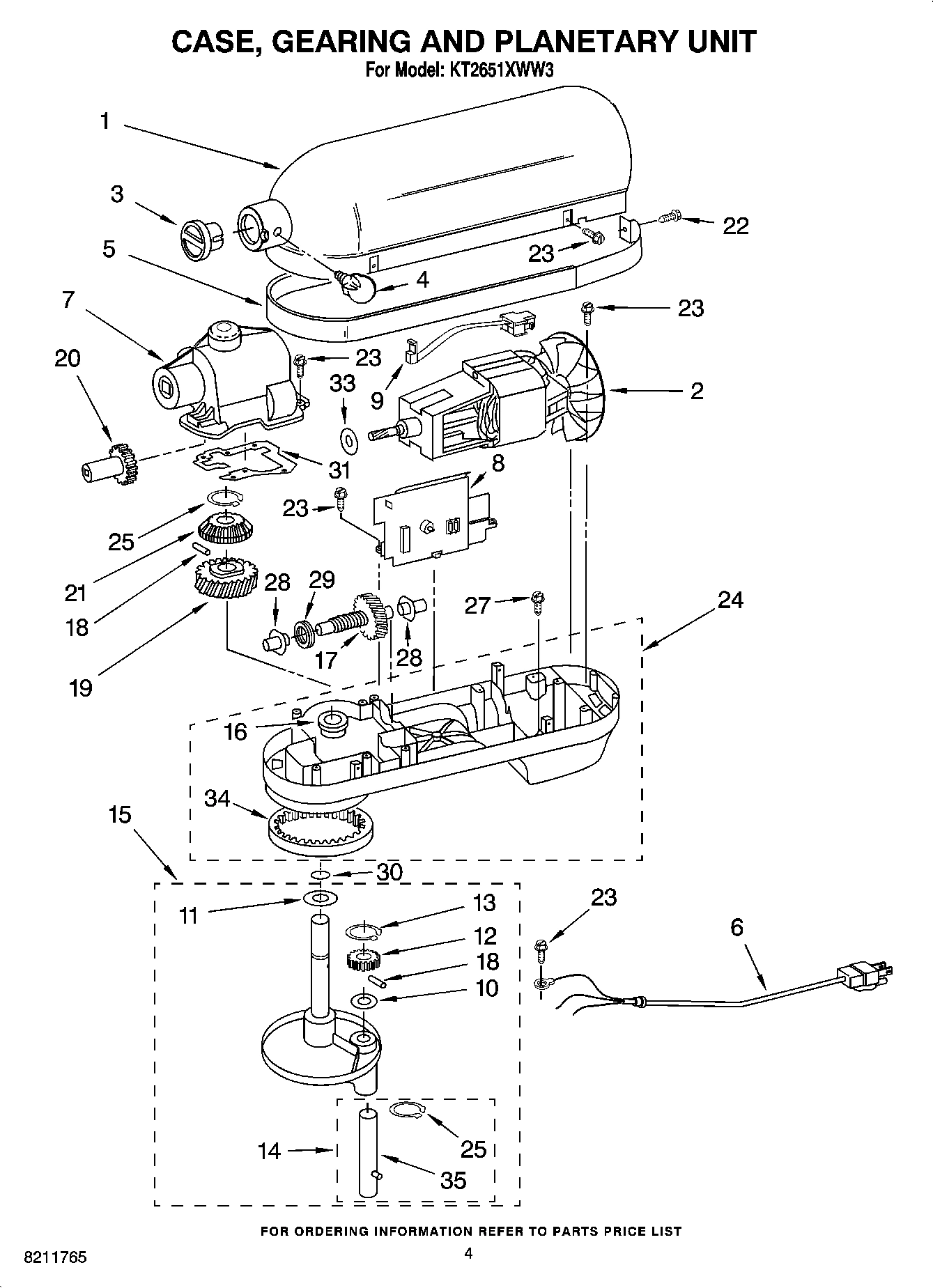 02 - CASE, GEARING AND PLANETARY UNIT