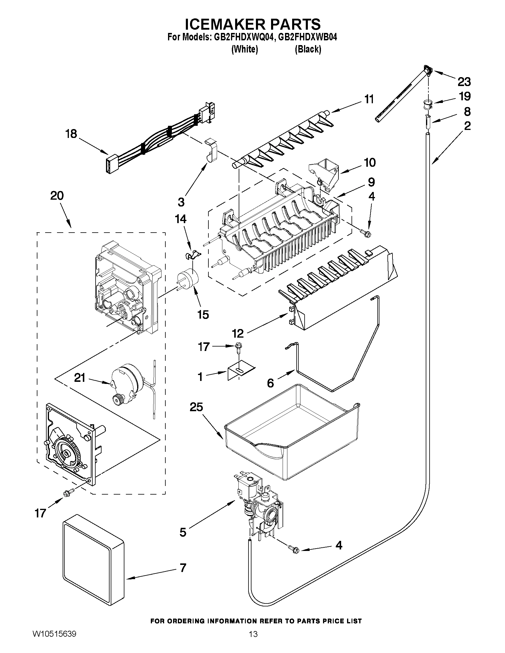 08 - ICEMAKER PARTS
