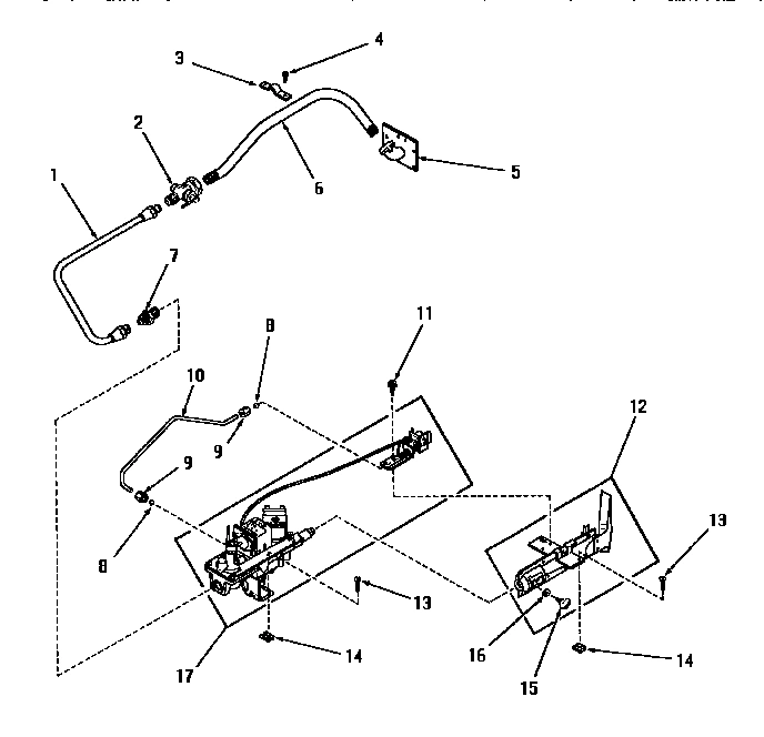 01 - ``M`` MODELS--STANDING PILOT BURNER